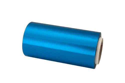 Rollo papel aluminio 13cm azul