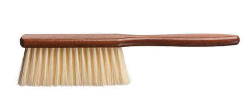 Cepillo cuello barbero mango madera