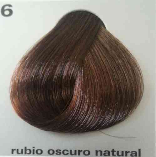Tinte de pelo profesional Nº6 Rubio oscuro natural