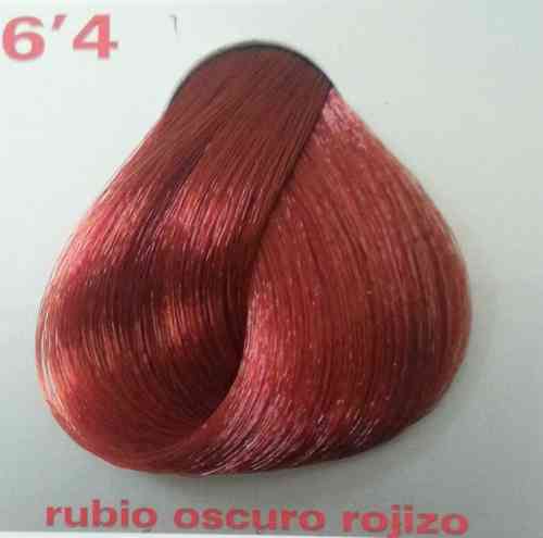 Tinte de pelo profesional Nº6,4 Rubio oscuro rojizo